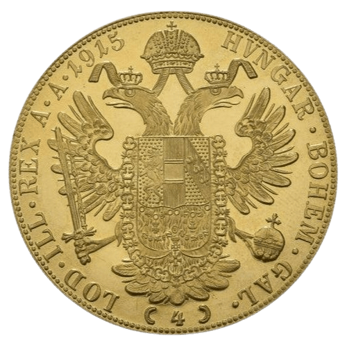 4 Ducat Austrian Gold Coin 1915 - MintedMarket