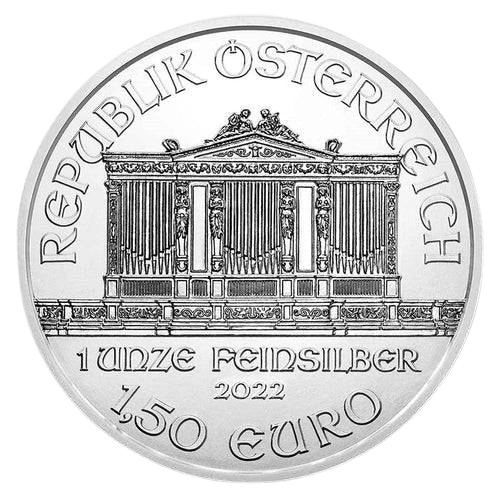 1 oz Austrian Philharmonic Silver Coin 2022 - MintedMarket