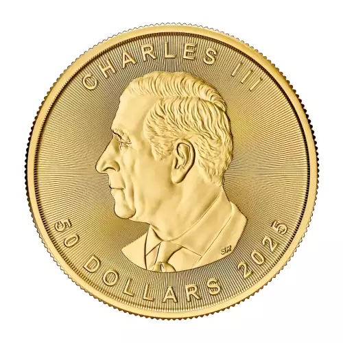 1 oz Canadian Maple Leaf Gold Coin 2025 - MintedMarket
