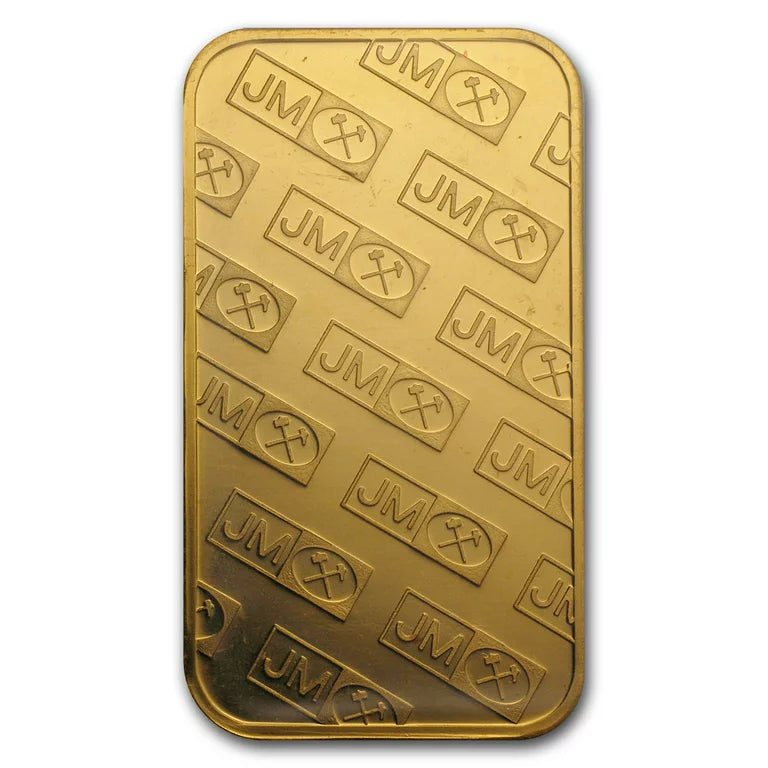 10 oz Johnson Matthey Gold Bar - MintedMarket