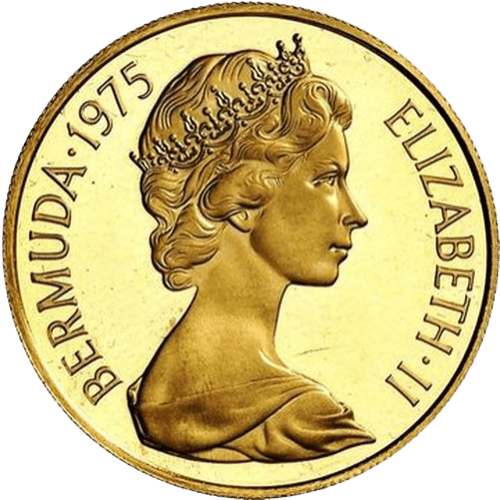 $100 Bermuda Royal Visit Gold Coin 1975 - MintedMarket