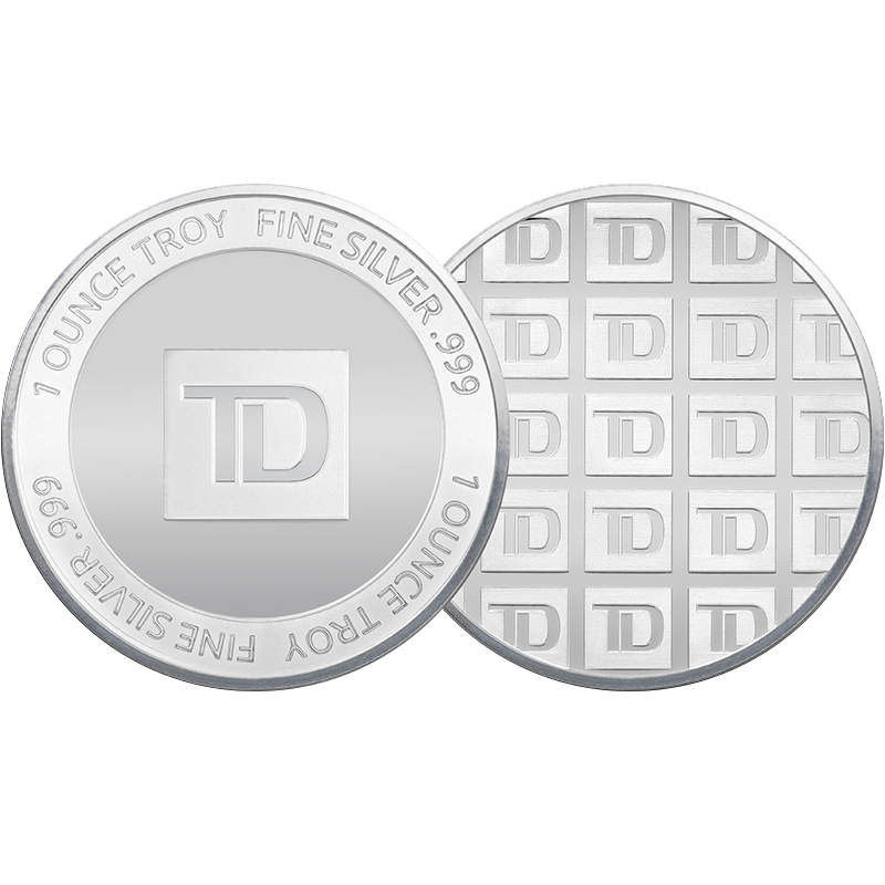1 oz TD Silver Coin - MintedMarket