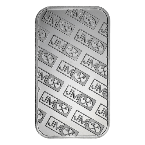 1 oz Johnson Matthey Silver Bar - MintedMarket