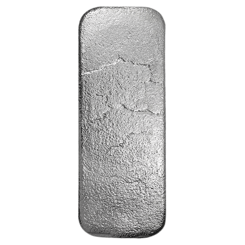 100 oz Johnson Matthey Silver Bar - MintedMarket