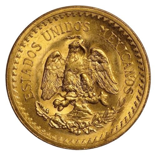 2.5 Pesos Mexico Gold Coin 1945 - MintedMarket