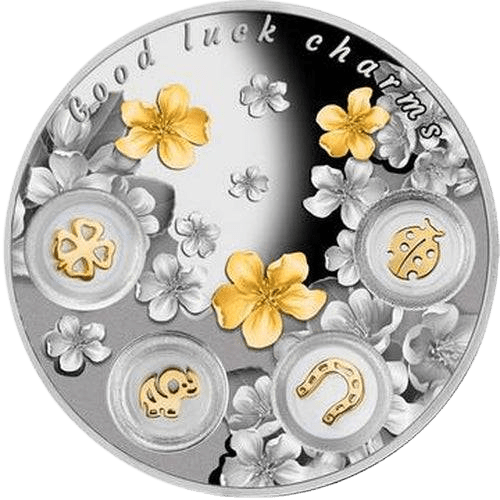 $5 Good Luck Charms Silver Coin 2015 - MintedMarket