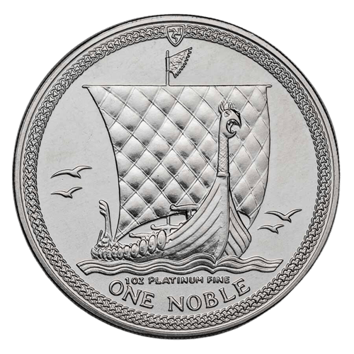 1 Noble Isle of Man Platinum Coin 1985- MintedMarket