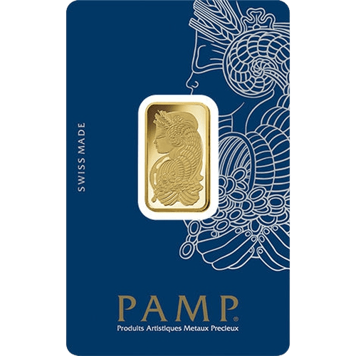 10 gram PAMP Suisse Lady Fortuna Gold Bar - MintedMarket