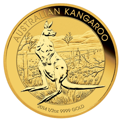 1/2 oz Kangaroo Gold Coin Random Year - MintedMarket