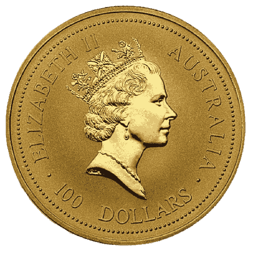 1 oz $100 Australian Nugget Gold Coin 1994 - MintedMarket