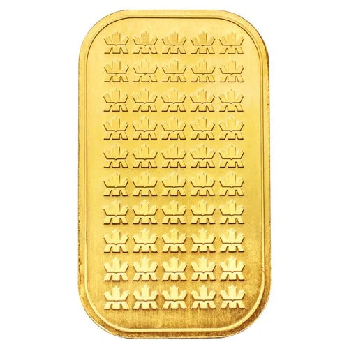 10 oz Royal Canadian Mint Gold Bar - MintedMarket