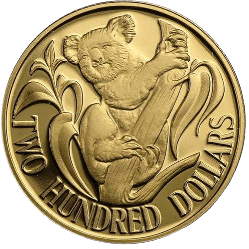 $200 Koala on Branch Gold Coin 1986 - MintedMarket