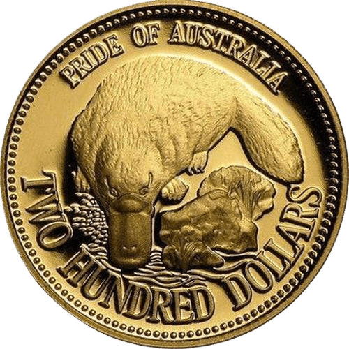 $200 Pride of Australia: Platypus Gold Coin 1990 - MintedMarket