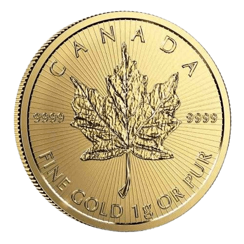 1 gram MapleGram Gold Coin 2021 - MintedMarket