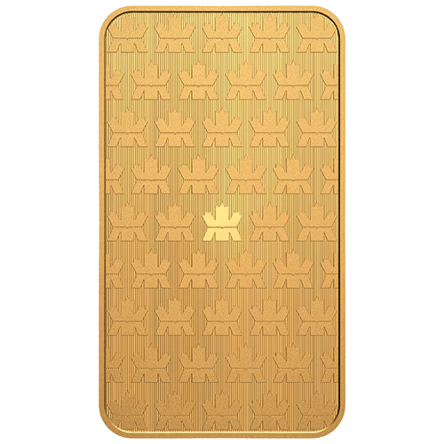 1 oz New Royal Canadian Mint Gold Bar - MintedMarket