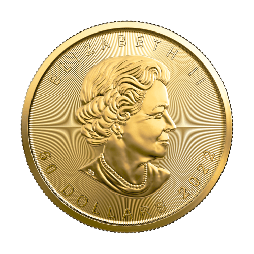 1 oz Canadian Maple Leaf Gold Coin 2022 - MintedMarket