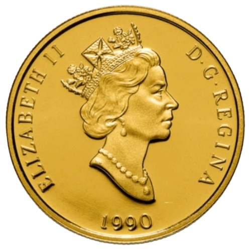 $200 Canada's Flag Silver Jubilee Gold Coin 1990 - MintedMarket