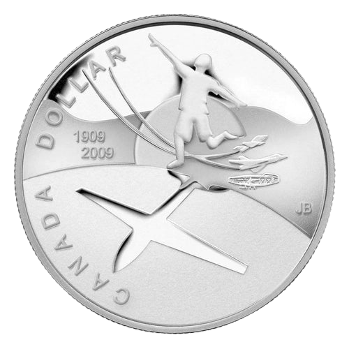 $1 Flight in Canada Silver Coin 2009 - MintedMarket