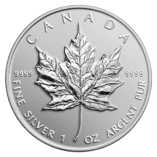 1 oz Maple Leaf Silver Reverse Proof Coin 2014 - MintedMarket