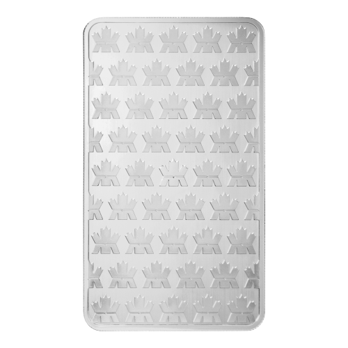 10 oz Royal Canadian Mint Silver Bar - MintedMarket