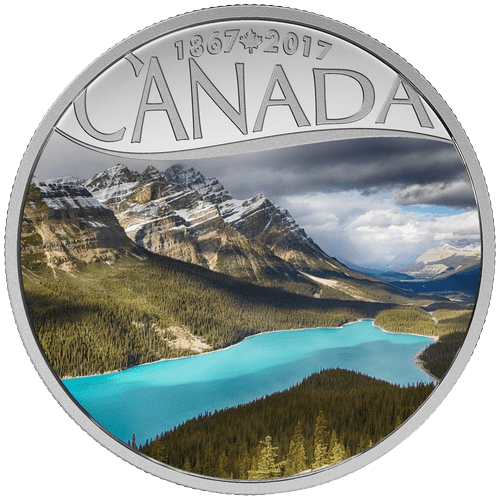 $10 Peyto Lake Silver Coin 2017 - MintedMarket