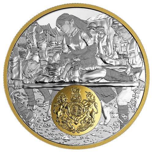 $20 First World War Allies: Great Britain Silver Coin 2018 - MintedMarket