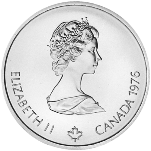 $5 Montreal Olympics Boxing Silver Coin 1976 - MintedMarket