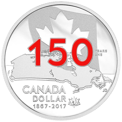 Enameled Special Edition Proof Silver Dollar 2017 - MintedMarket