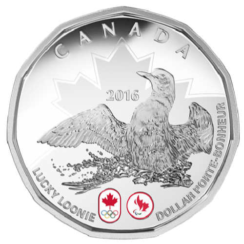 Lucky Loonie Silver Coin 2016 - MintedMarket