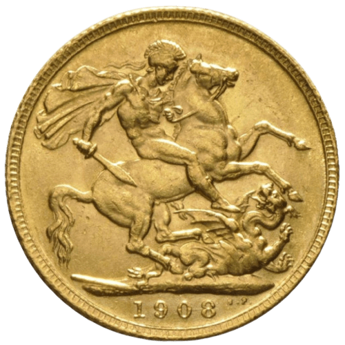 Gold Sovereign Edward VII 1902 - 1910 (London Mint) - MintedMarket