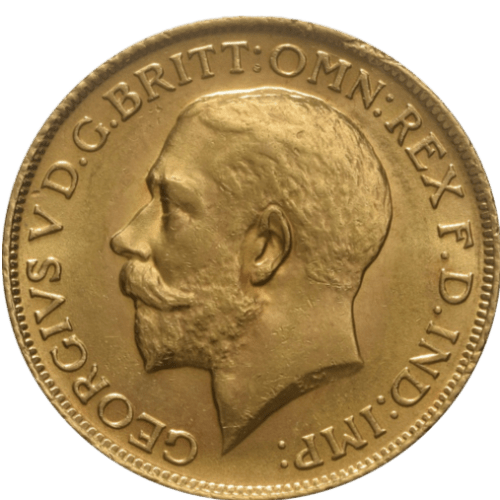 Gold Sovereign George V 1911 - 1932 (London Mint) - MintedMarket