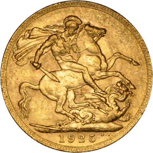 Gold Sovereign George V 1911 - 1932 (Perth Mint) - MintedMarket