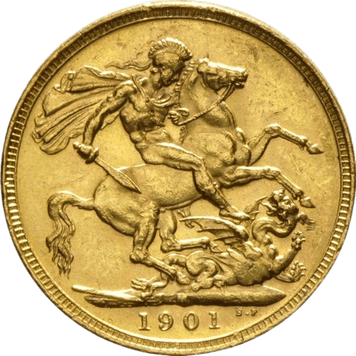 Gold Sovereign Victoria Old Head 1893 - 1901 (Melbourne Mint) - MintedMarket