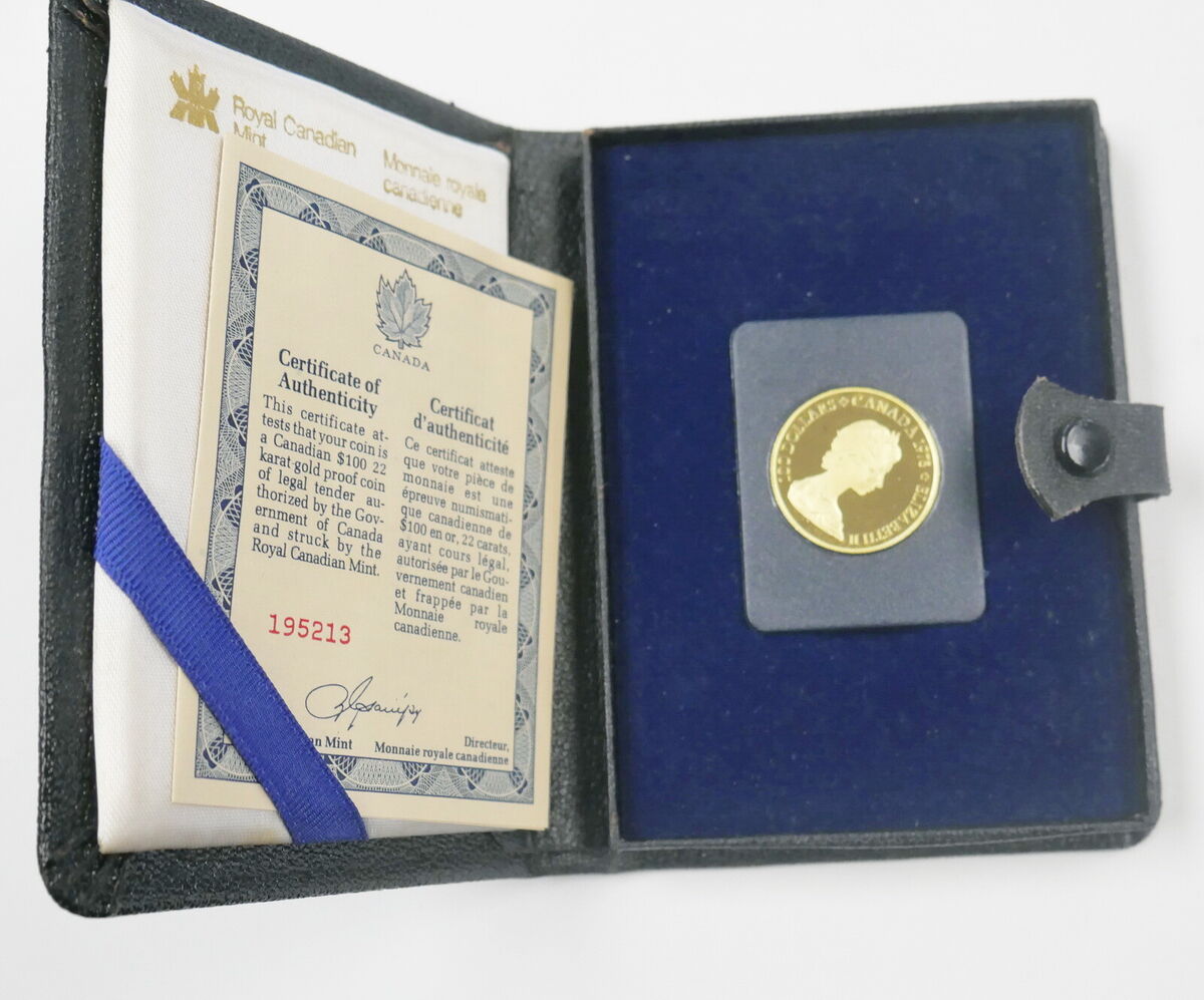 $100 National Unity Gold Coin 1978 with Box