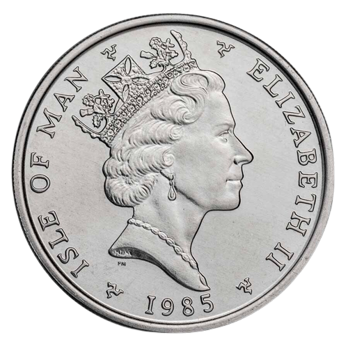 1 Noble Isle of Man Platinum Coin 1985 - MintedMarket