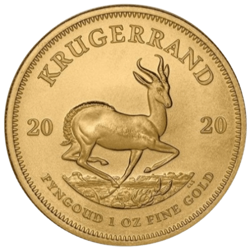 1 oz Krugerrand Gold Coin Random Year - MintedMarket