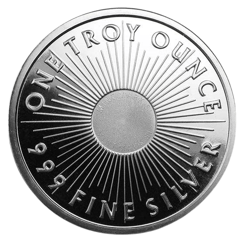 1 oz Sunshine Minting Silver Round - MintedMarket