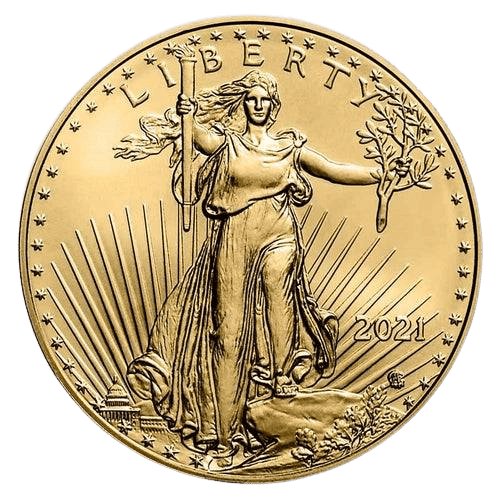 1/10 oz American Eagle Gold Coin 2021 - MintedMarket