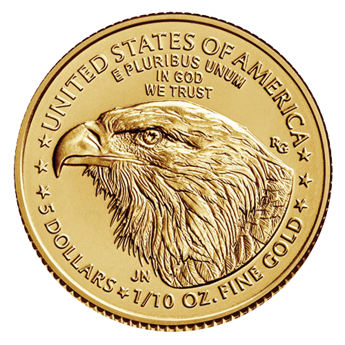 1/10 oz American Eagle Gold Coin Random Year - MintedMarket