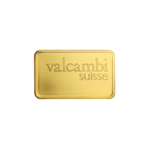 2.5 gram Valcambi Gold Bar - MintedMarket